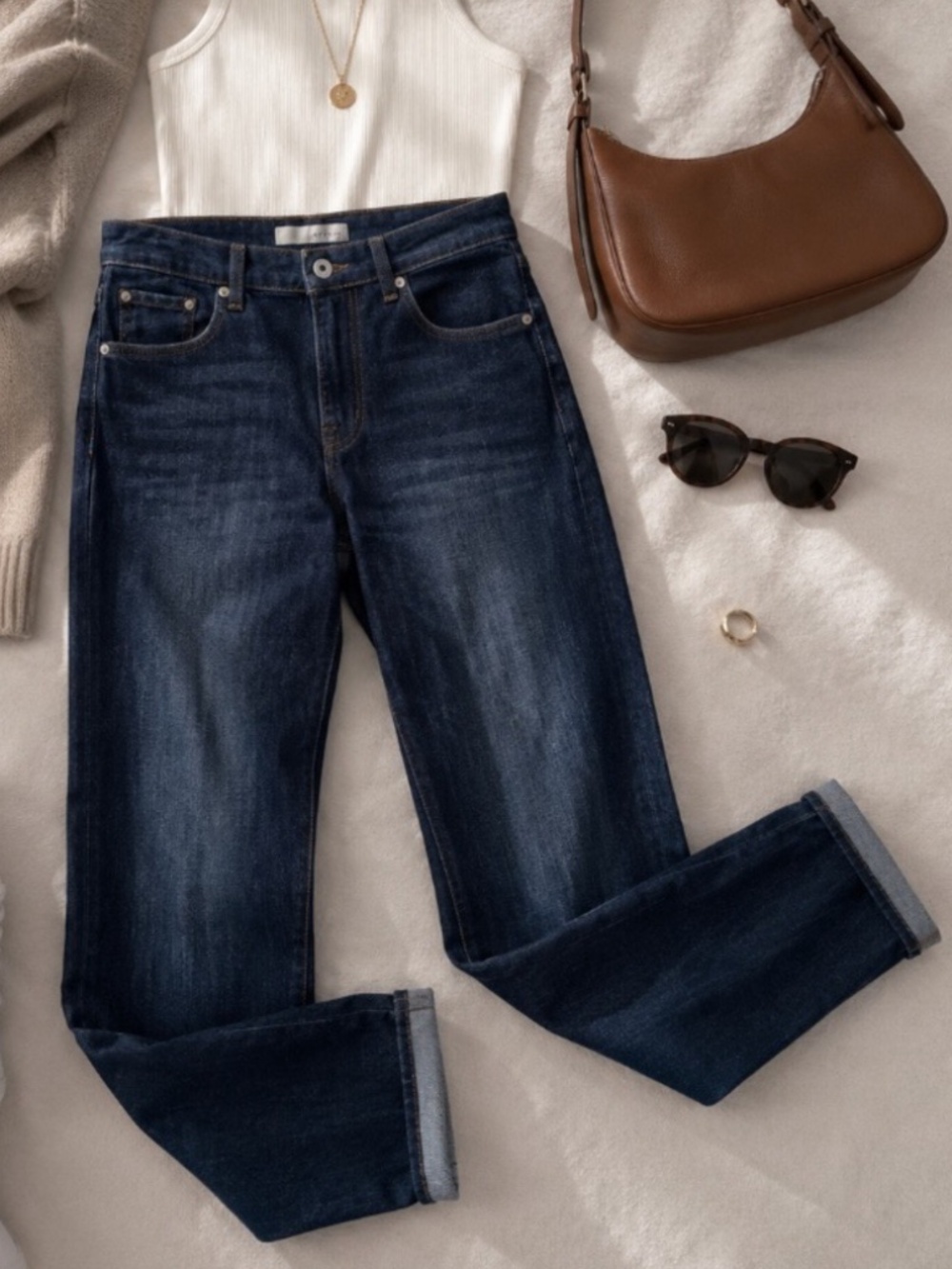 Dark Blue Ella Moss Jeans